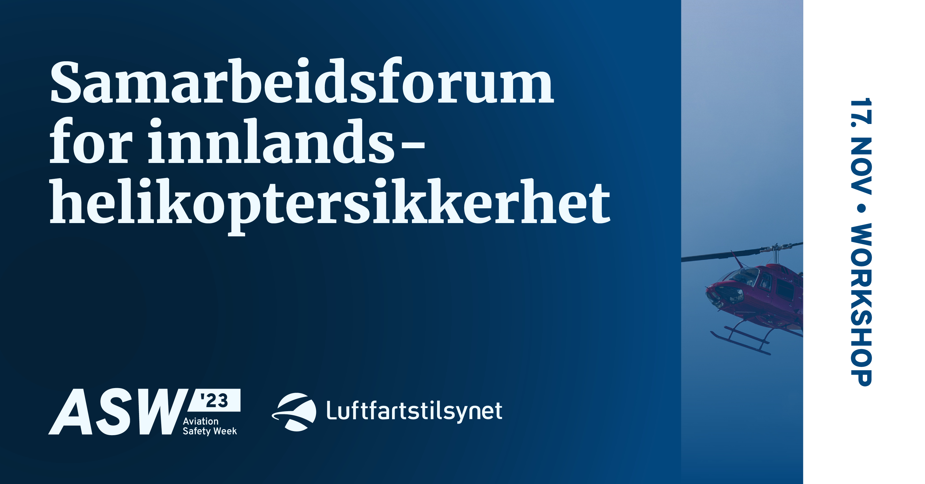 Samarbeidsforum for innlandhelikopter ASW23